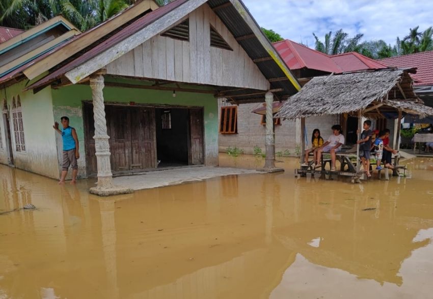 526 Rumah dan Fasum di Kuansing Terdampak Banjir
