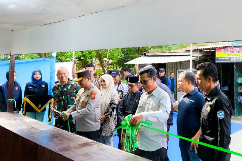 Kampung Tangguh Anti Narkoba Pangeran Hidayat Tembilahan Diresmikan, Seluruh Elemen Bersatu Selamatkan Generasi