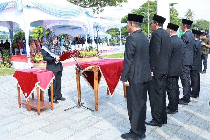 Empat Putra Daerah Dilantik Jadi Kadis di Depan Istana, Pemkab Siak Terapkan Manajemen Talenta