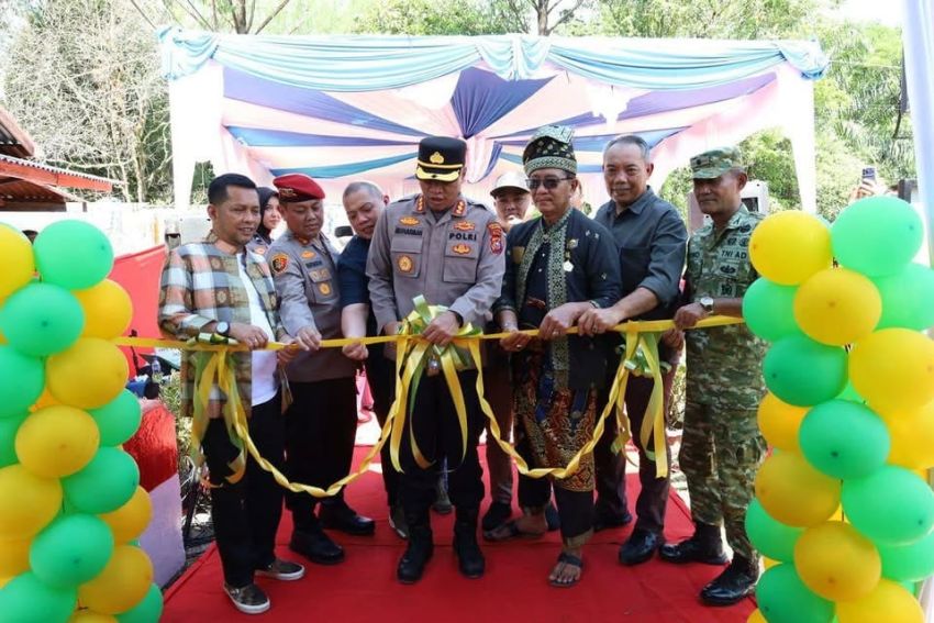 Kampung Tangguh Anti Narkoba di Rumbai Diresmikan