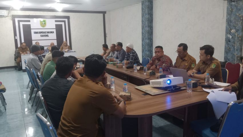 Ngadu Ke Diskop UMKM Rohil, Mediasi Koperasi Juang Makmur Bersama Temui Jalan Buntu