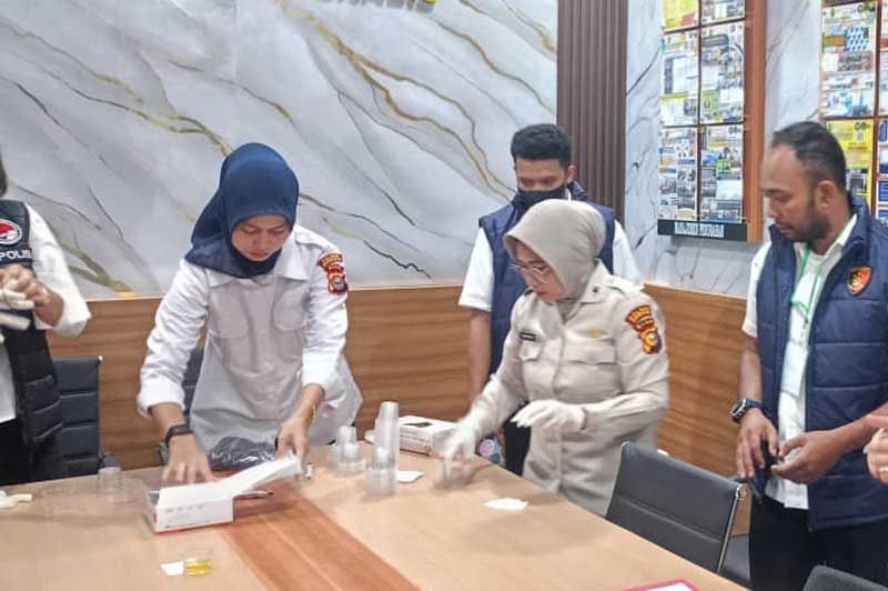 Puluhan Hakim Panitera dan ASN di PN Bengkalis Dites Urine Mendadak
