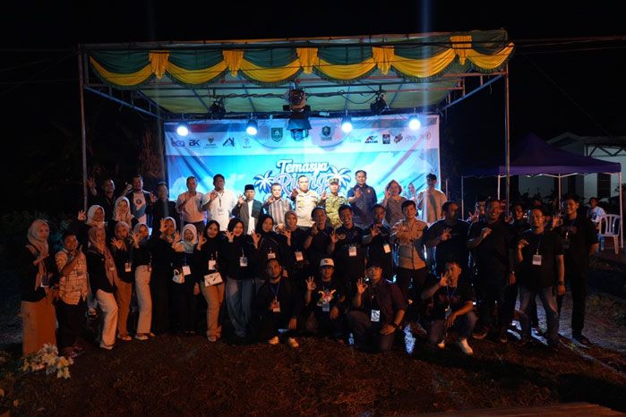 Resmi Buka CFN Temasya Riang Sekampong, Bupati Bengkalis Dorong UMKM dan Pererat Silaturahmi Warga