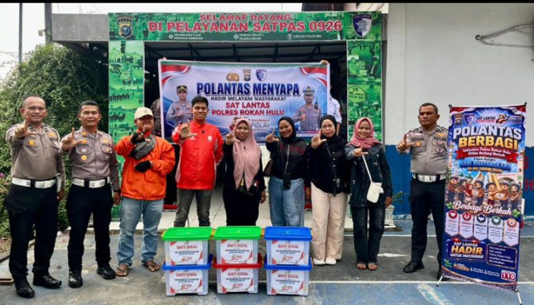 Polda Riau Salurkan 1.198 Paket Bansos, Air Bersih hingga Bedah Rumah Jelang Hari Bhayangkara ke-80