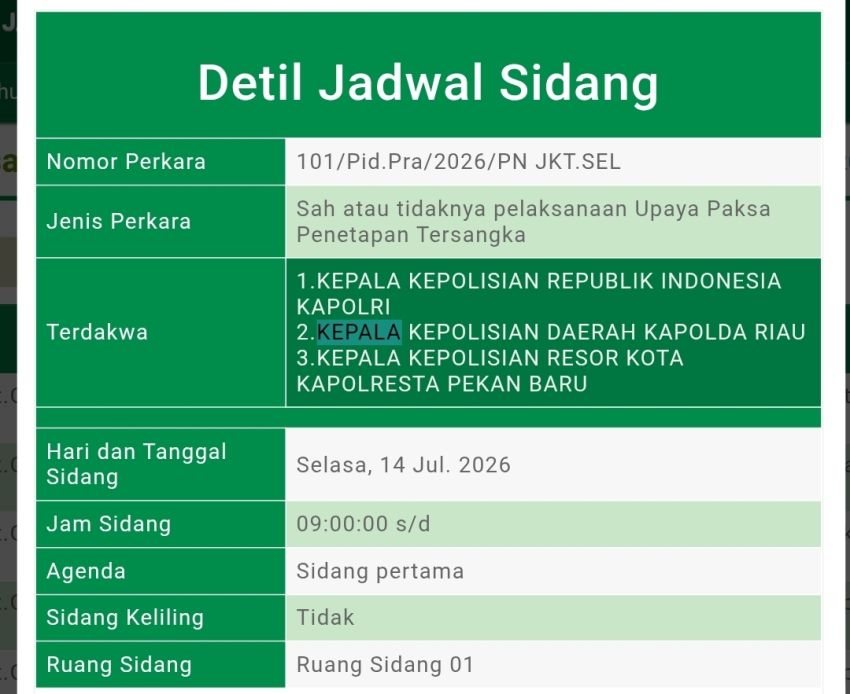 Menanti Keadilan di PN Jaksel, Praperadilan Kasus Kriminalisasi Aktivis Lharsen Yunus Dijadwalkan 14 Juli 2026