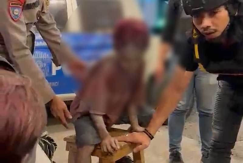 Pasutri di Pangkalan Kerinci Eksploitasi Anak Jadi Pengemis dan Manusia Silver, Wajib Dapat Rp250 Ribu Sehari