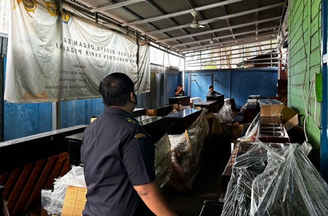 Dijual Per Unit, Bea Cukai Bengkalis Lelang 22 Piano Sitaan