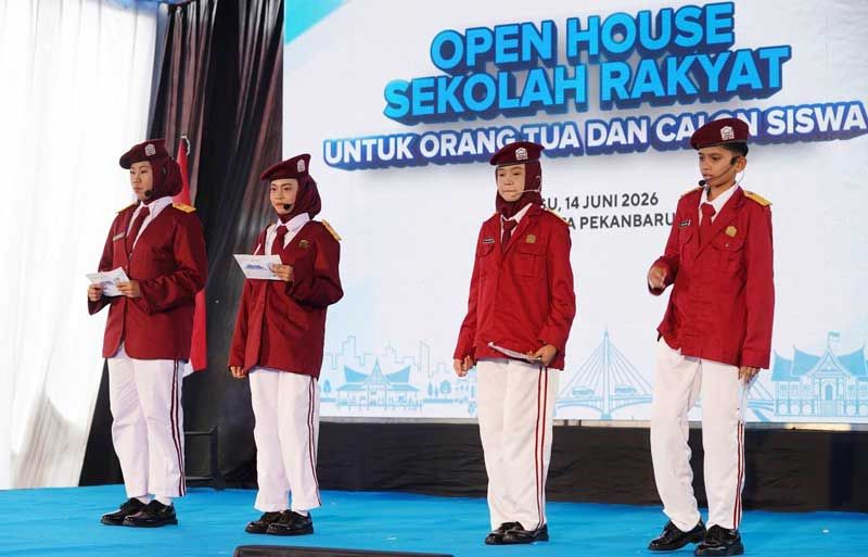 Riau Targetkan Penerimaan 420 Siswa Sekolah Rakyat Tahun Ini