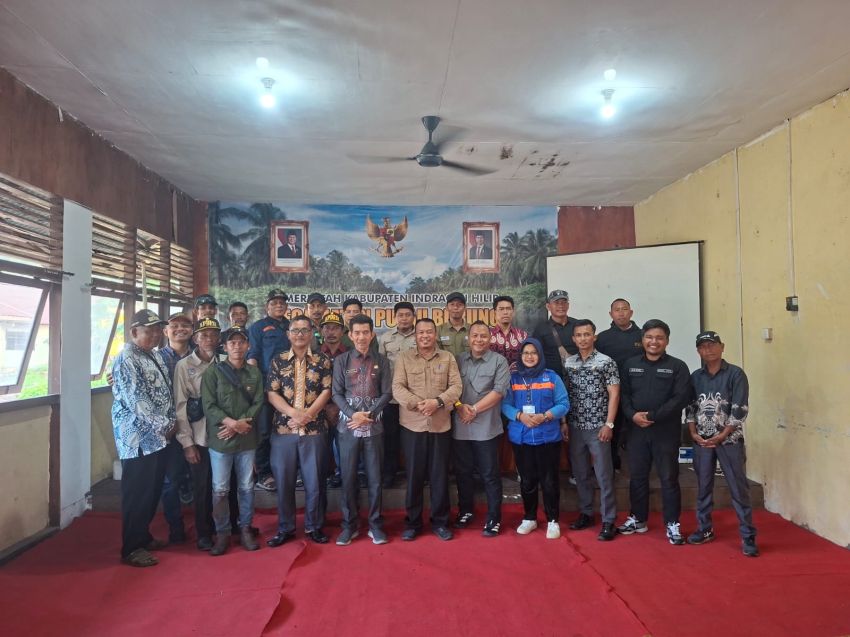 Sepakat! Kecamatan Pulau Burung Tuntaskan Tapal Batas Desa, Jadi Percontohan di Inhil