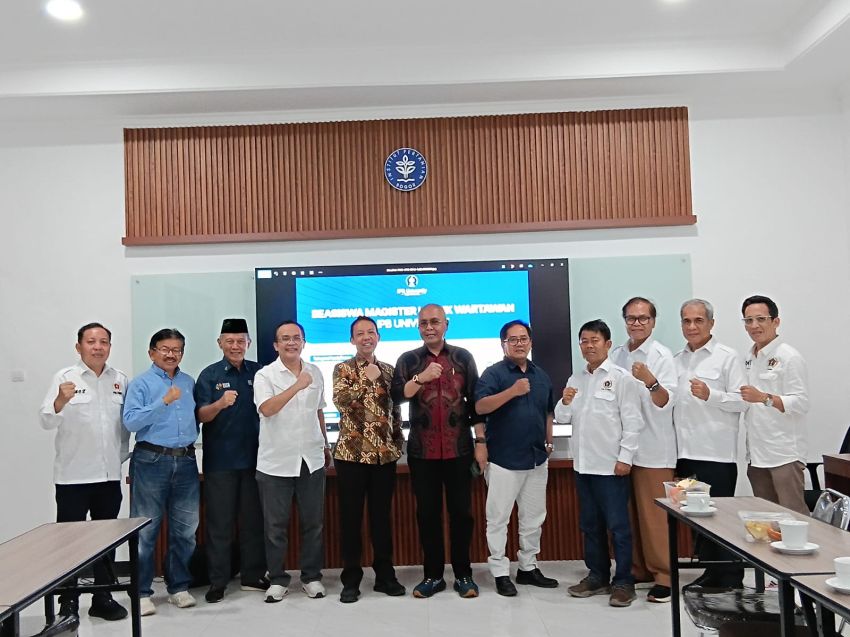 PWI dan IPB Siapkan Program Beasiswa S2 bagi Wartawan Indonesia