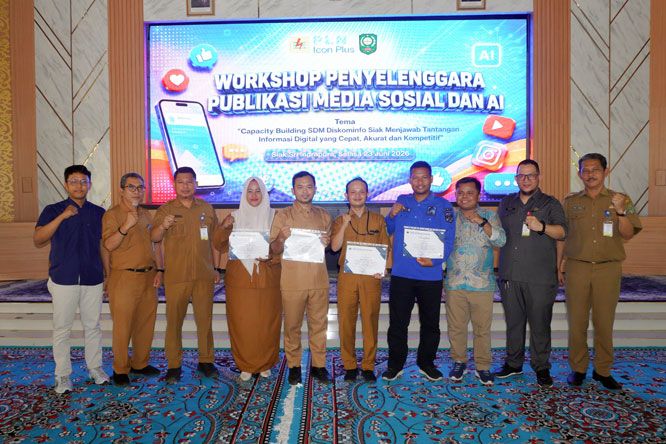 Diskominfo Siak Perkuat Kompetensi SDM Melalui Pelatihan Media Sosial dan AI