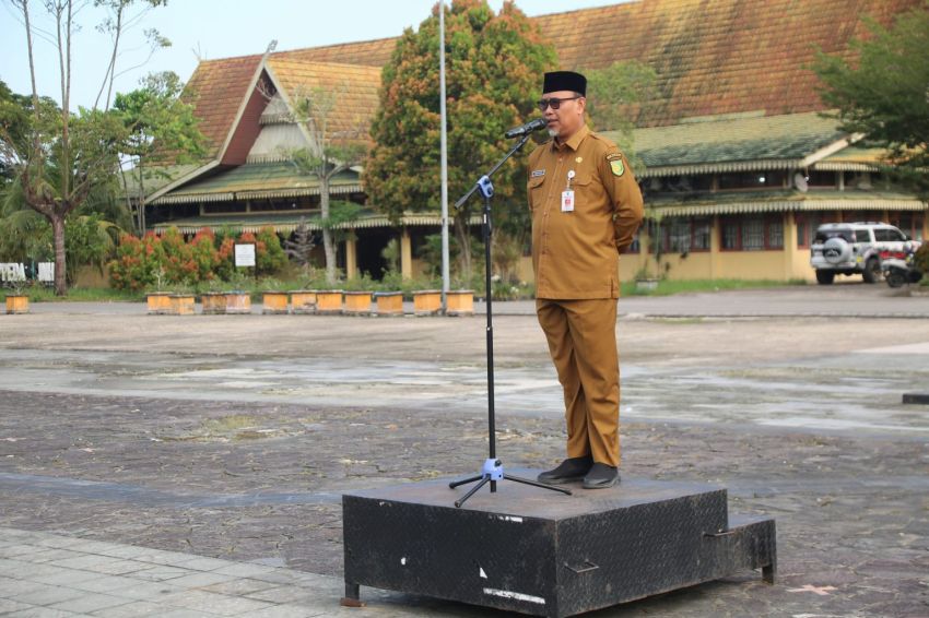 Sekda Ingatkan ASN Inhil Tingkatkan Disiplin