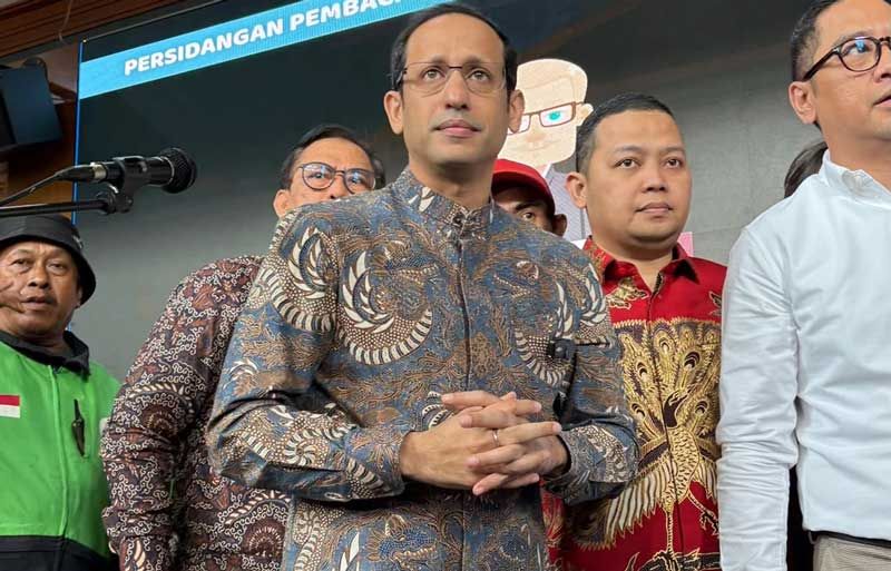 Nadiem Makarim Divonis 10 Tahun Penjara dan Denda Rp1 Miliar