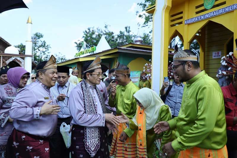 Pembukaan MTQ ke-44 Provinsi Riau, Stand Bazar Inhil Jadi Primadona