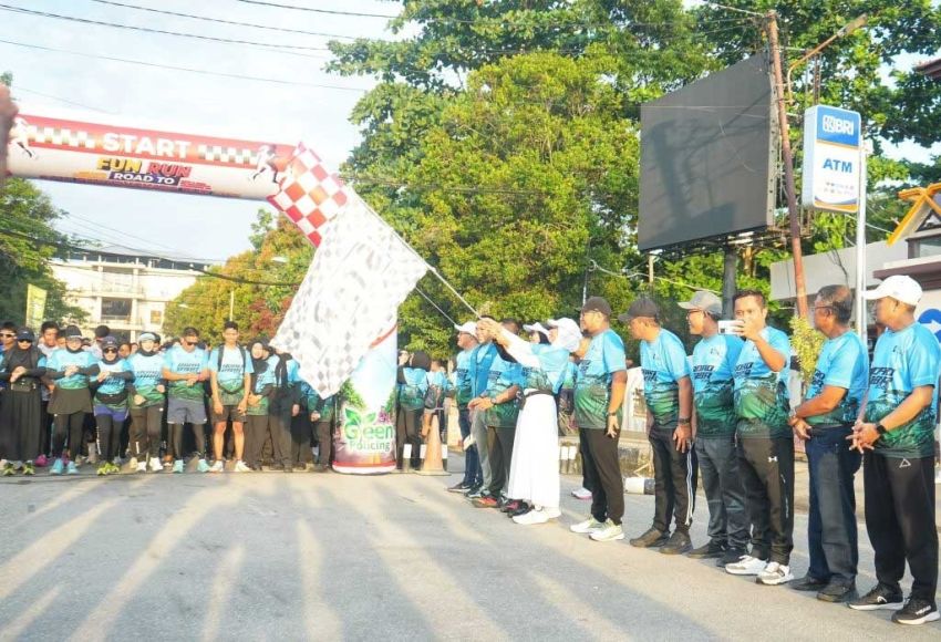 Wabup Yuliantini Lepas Fun Run Road to Riau Bhayangkara Run 2026 Inhil, Perkuat Sinergi dan Gaya Hidup Sehat