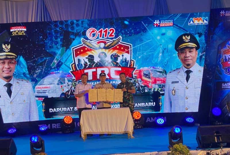 TRC 112 Pekanbaru Ditargetkan Tujuh Menit Sampai di Lokasi