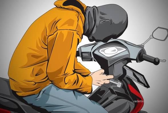 Terekam CCTV, Pelaku Curanmor 10 TKP Diringkus Polsek Senapelan