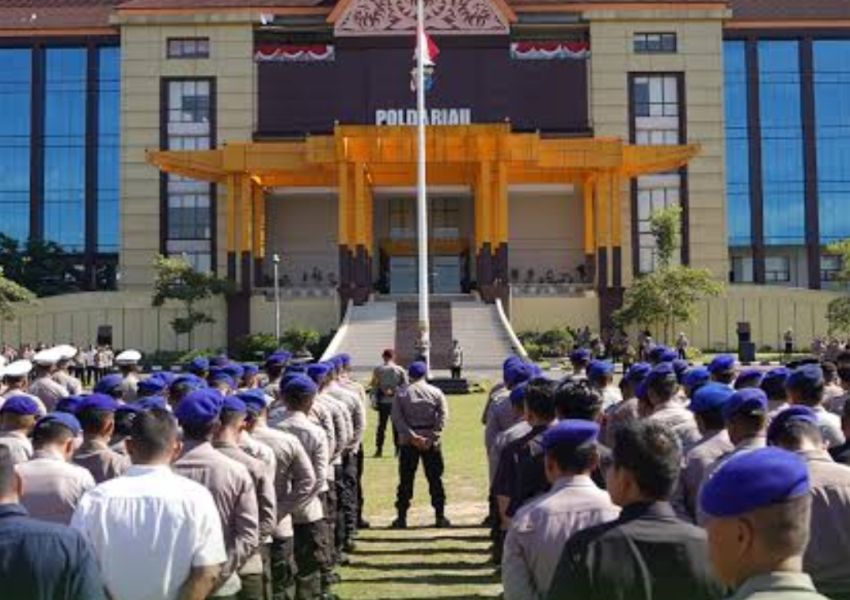Mutasi Polda Riau, Sejumlah PJU dan Kapolres Diganti