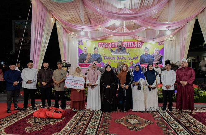 Gelar Tabligh Akbar 1 Muharram, Bupati Bengkalis Ajak Masyarakat Bersama Membangun Daerah