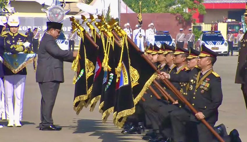 Polda Riau Raih Penghargaan Tertinggi Nugraha Sakanti dari Presiden
