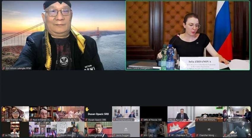 Wilson Lalengke di Forum Keamanan Militer Global: Penghentian Konflik Rusia-Ukraina adalah Keharusan