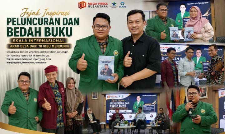 Dari Modal 70 Ribu Rupiah, Hingga Jadi Referensi Akademik Dunia, Buku Muhammad Ja'far Hasibuan diluncurkan di UI