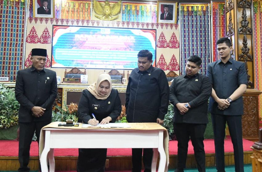 Perda Pertanggungjawaban APBD Bengkalis 2025 Disahkan,