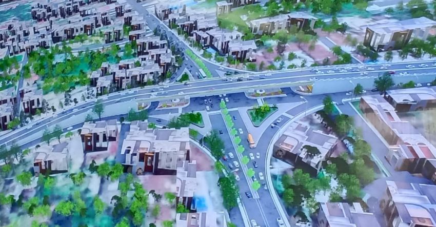 Ini Desain Flyover Simpang Garuda Sakti Panam