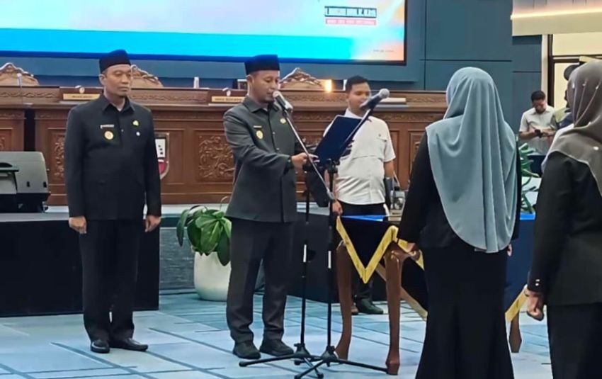 Wako Agung Nugroho Lantik 16 Pejabat di Lingkungan Pemko Pekanbaru