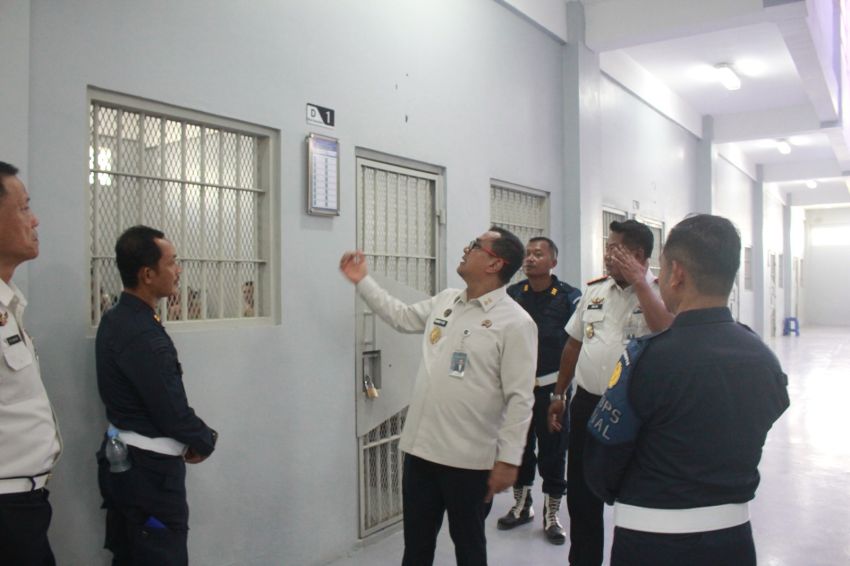 Lapas Bagansiapiapi Terima Kunjungan Kakanwil Ditjenpas Riau