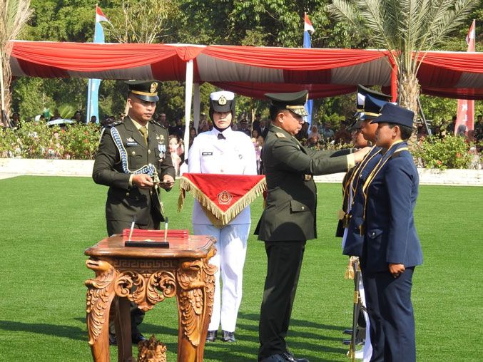 Kodiklat TNI Cetak 734 Perwira Prajurit Karier TNI Gelombang I TA 2026