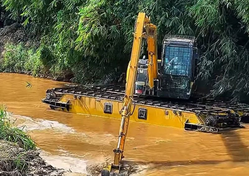 Normalisasi Sungai Sail Dilanjutkan
