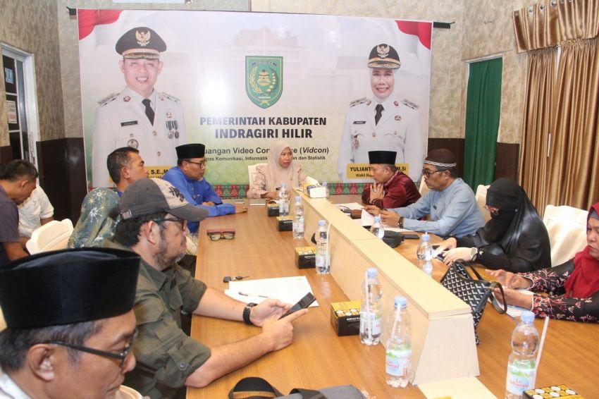 Pemkab Inhil Ikuti Percepatan Program BSPS Bersama Mendagri, Dorong Optimalisasi Verifikasi Data Perumahan