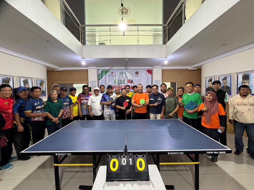 Fun Pingpong Competition, Pererat Sinergi SKK Migas, EMP dan PWI Riau