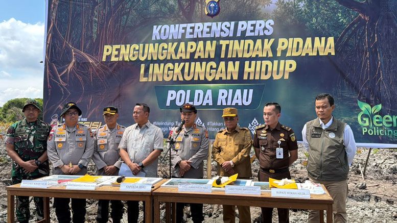 Geram Lihat Mangrove Dirusak, Kapolda Riau: Ini Benteng Masyarakat Pesisir, Tempat Satwa Berkembang Biak!