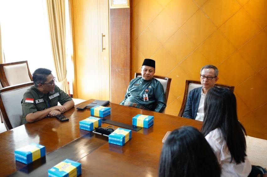 Kunjungi Riau, Lembaga Riset Singapura  Bahas Tata Kelola Lingkungan dan Karhutla