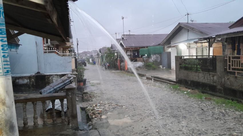 Sebagian Wilayah Riau Diprakirakan Hujan, Bengkalis, Dumai dan Rohil Waspada Gelombang