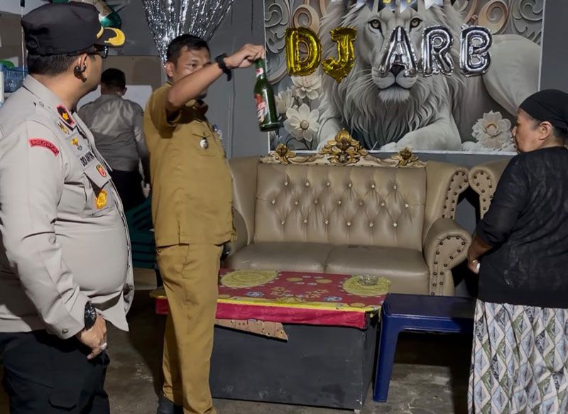 Tempat Hiburan di Maredan Kulim Dirazia, Ada Miras dan Kegiatan Prostitusi