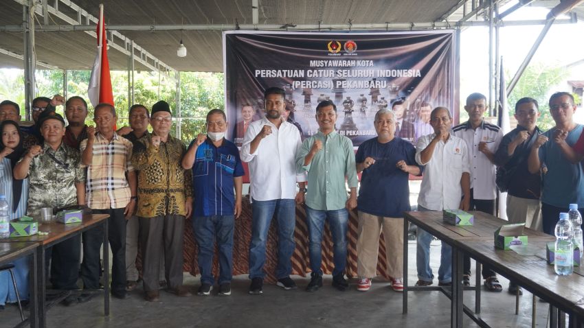 Arief Rahman Terpilih Pimpin PERCASI Pekanbaru 2026-2031 &lrm;