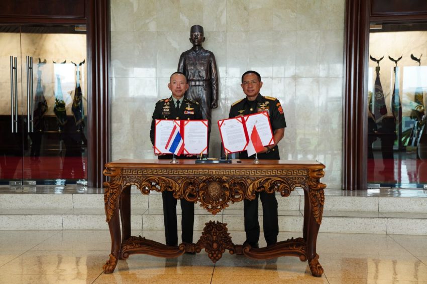 Panglima TNI Perkuat Kerja Sama Strategis dengan Panglima Angkatan Bersenjata Kerajaan Thailand
