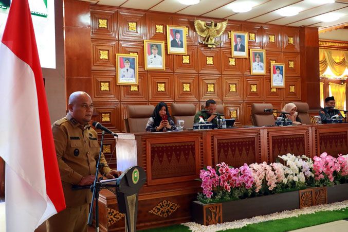 Syukuran Hari Bhayangkara ke-80, Sekda Siak: Polri Garda Terdepan Jaga Keamanan dan Dukung Pembangunan Daerah.