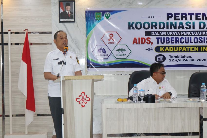 Bupati Herman Buka Pertemuan Koordinasi dan Advokasi Pencegahan Serta Penanggulangan AIDS, Tuberkulosis, dan Malaria