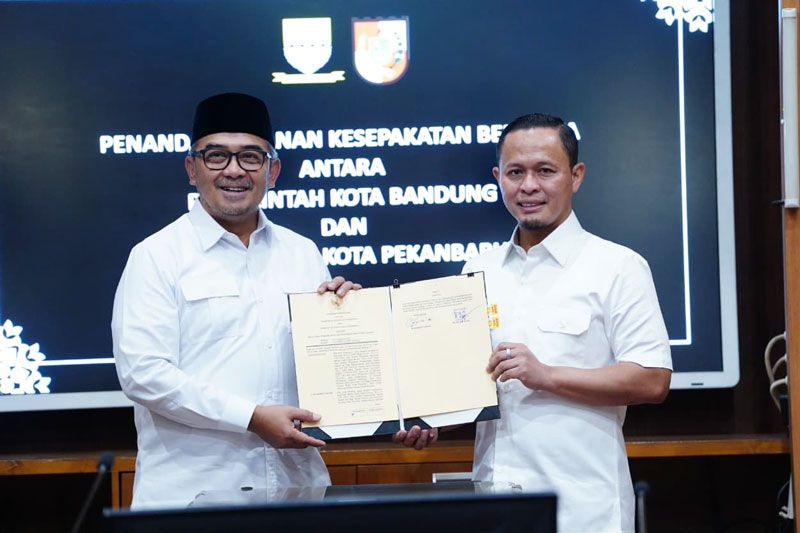 Jalin Kerjasama dengan Bandung, Agung Ingin Pekanbaru Sejajar dengan Kota Besar