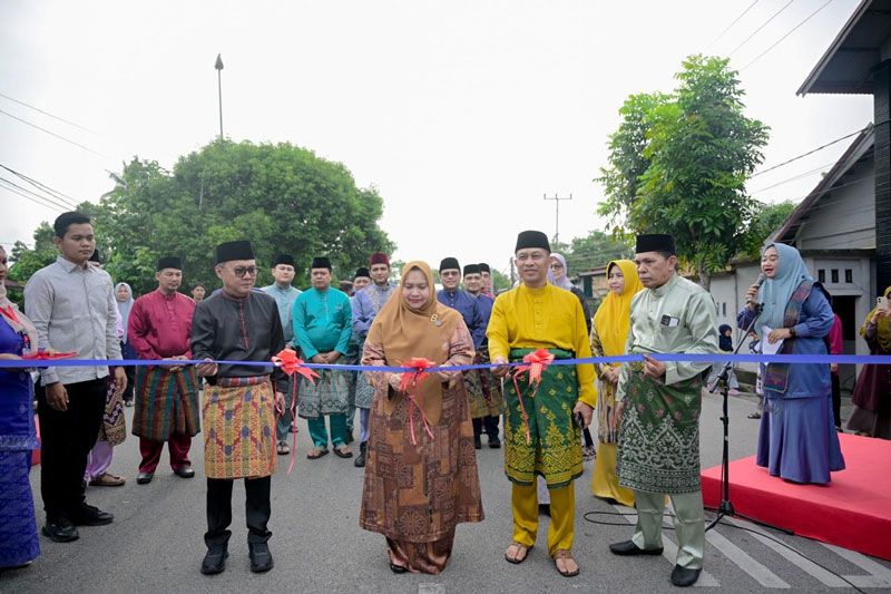 Bupati Bengkalis Kasmarni Resmi Buka Sepekan Kenduri Adat Hari Jadi ke-514 Bengkalis