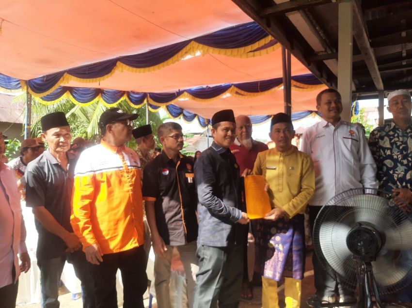 Samsuri Daris Reses di Kecamatan Reteh, Serap Aspirasi