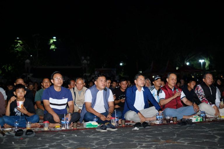 Anggota Komisi I DPRD Inhil M. Iqbal Hadiri Nobar Final Piala Dunia 2026