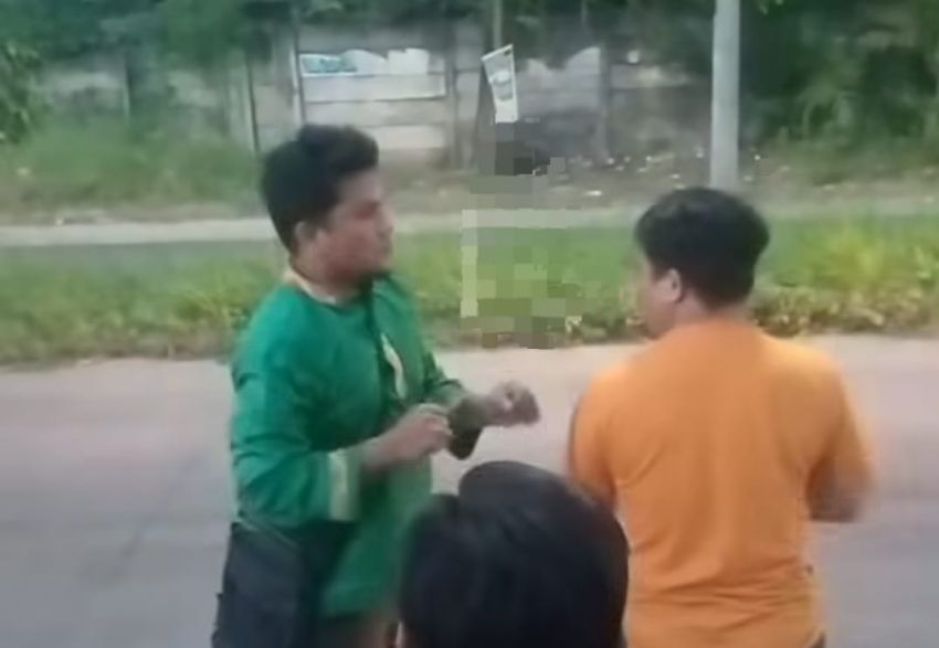 Kedapatan Buang Sampah Sembarangan di Soekarno Hatta Pekanbaru, Warga Kampar Melawan saat akan Diamankan