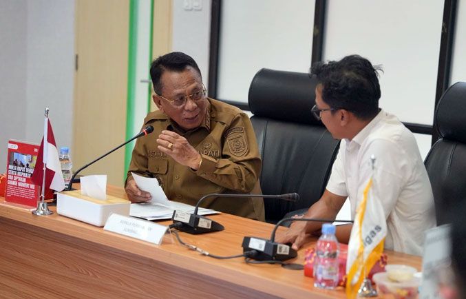 Jemput Bola ke Pusat: Bupati Rohil H. Bistamam Berhasil Cairkan Dana Transfer Miliaran Rupiah