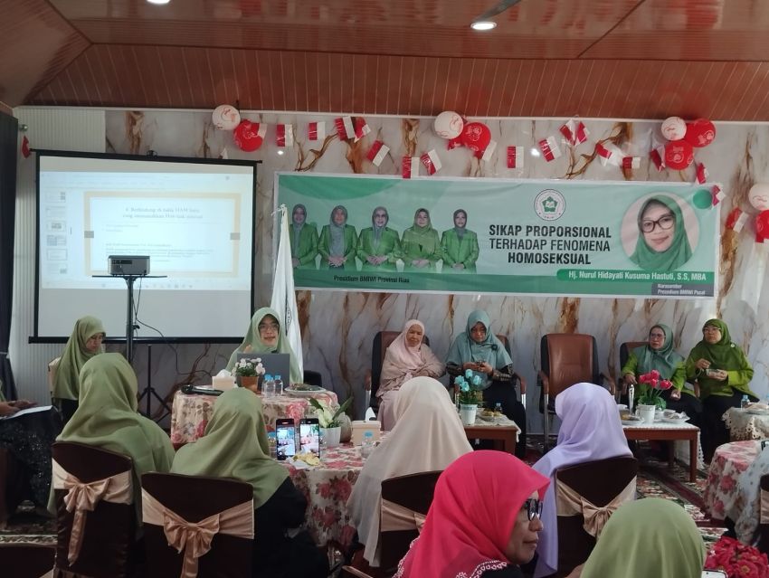 Istri Presiden PKS Dialog dengan 17 Ormas Perempuan Islam di Bawah BMIWI, Soroti Bahaya LGBT