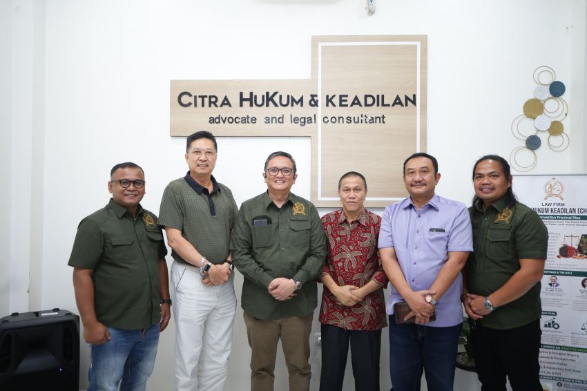 Perkuat Tata Kelola Agribisnis Sawit dan Mitigasi Tipikor, Law Firm Citra Hukum Keadilan Resmi Buka Kantor Perwakilan di Riau